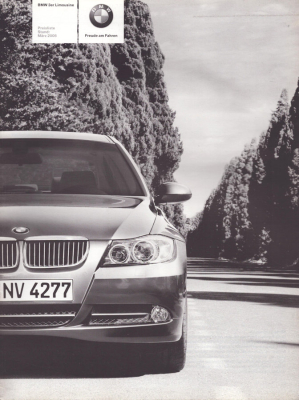 BMW 3er Limousine Preisliste 3.2006