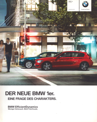 BMW 1er F 20 Prospekt 2012