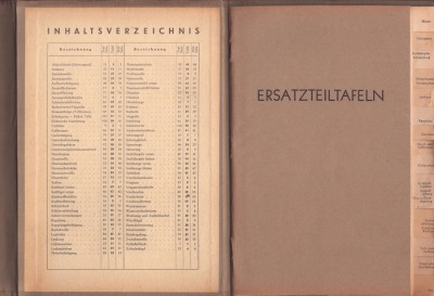 Preview: BMW 315 / 315/1 Ersatzteilliste 8.1942