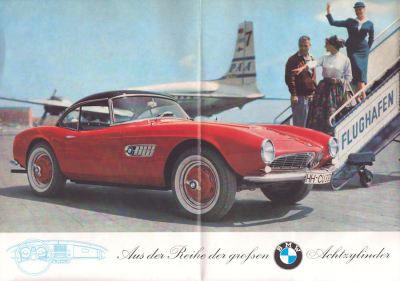 Preview: BMW 507 Touring Sport Prospekt 9.1957 Reprint