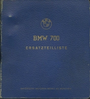 BMW 700 Partlist 1959-1961