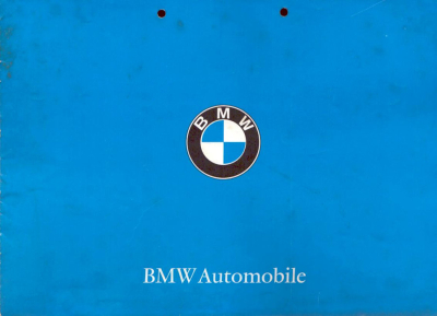 BMW Pkw Programm 4.1966