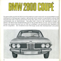 Preview: BMW Faszination Neue 6 Zylinder Modelle Broschüre 9.1968