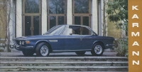 Karmann / BMW 2800 CS brochure ca. 1969