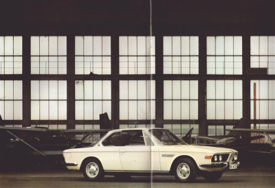 Preview: BMW 2800 CS Prospekt 10.1969