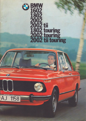BMW 1602-2002 tii touring Prospekt 9.1973
