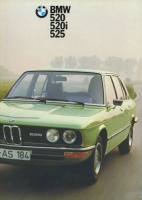 BMW 520 520i 525 brochure 2.1974