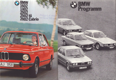 Preview: BMW 1602-2002 Verkäufer-Mappe 1975