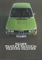 BMW 518 520 520i 525 brochure 1.1975