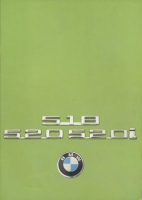 BMW 518 520 520i Prospekt 1975