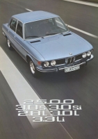 BMW 2500 / 3.0 S / 3.0 Si / 2,8 L / 3.0 L / 3,3 Li Prospekt 1976