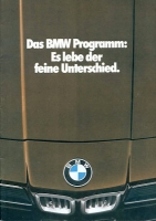 BMW program 1977