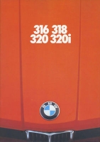 BMW 316-320i Prospekt 1977