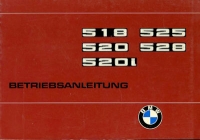 BMW 518-528i owner`s manual 6.1977