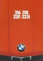 BMW 316 318 320 323i Prospekt 1.1979