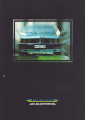 BMW 525 528 528i Alpina Prospekt 3.1980