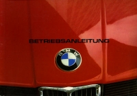 BMW 316 320 318i 323i Bedienungsanleitung 8.1980