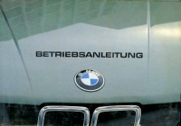 BMW 518 520i 525i 528i owner`s manual 3.1981