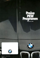 BMW pricelist 8.1981