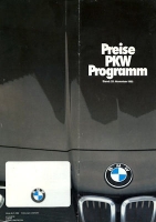 BMW pricelist 11.1982