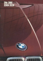 BMW 316 318i 320i 323i brochure 1983