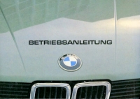 BMW 518 520i 525e 525i 528i 524td folder with owner`s manual 1983