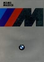 BMW M 3 M 5 M 635 CSi Prospekt 1985
