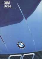 BMW 318i 325e brochure 1.1985 US