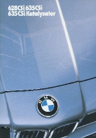 BMW 628 CSI 635 CSI brochure 1986