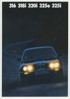 BMW 316-325i brochure 1.1987