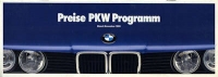 BMW Preisliste 11.1989