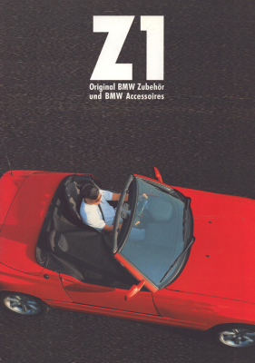 BMW Z 1 Zubehör und Accessoires Prospekt 6.1990
