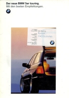 BMW 5er Touring brochure-folder 1992