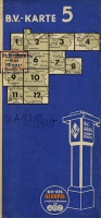 B.V. Karte 5 1930er Jahre