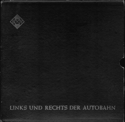 B V Links und rechts der Autobahn Mappe 1951