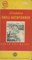 Baedekers Shell Autoführer Rhein + Mosel Band 3 1952