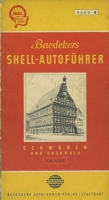 Baedekers Shell Autoführer Schwaben + Odenwald Band 4 1953