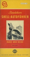 Baedekers Shell Autoführer Harz und Heide Band 9 1955