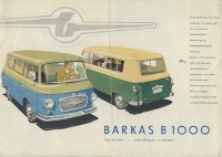 Barkas B 1000 program 1964