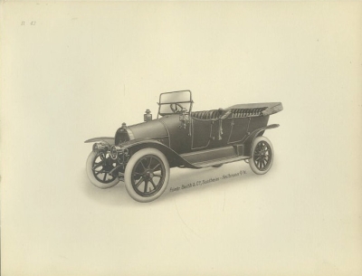 Preview: Friedrich Barth & Co Carosseriefabrik Mappe ca. 1910/14