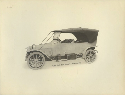 Preview: Friedrich Barth & Co Carosseriefabrik Mappe ca. 1910/14