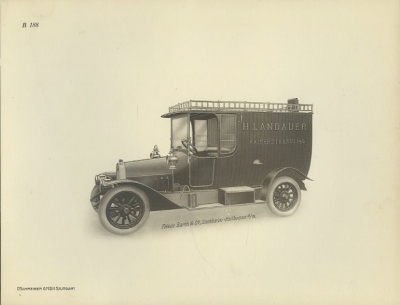 Friedrich Barth & Co Carosseriefabrik Mappe ca. 1910/14