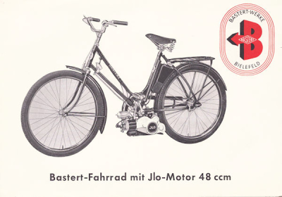 Bastert Moped B/FP 48 Prospekt ca. 1952