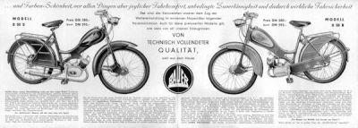 Preview: Bauer B 50 S / B 50 R Prospekt 1955 Preview: Bauer B 50 S / B 50 R Prospekt 1955