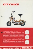 Benelli City Bike Prospekt ca. 1968