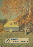 Berger Wohnwagen Prospekt 1938