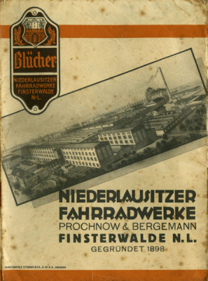 Blücher Fahrrad und Motorfahrrad Prospekt 1932