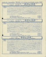 Bolide Automobil brochure 1905