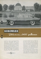 Borgward Hansa 2400 Pullman Prospekt ca. 1952
