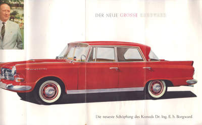 Preview: Borgward P 100 Prospekt 1.1960